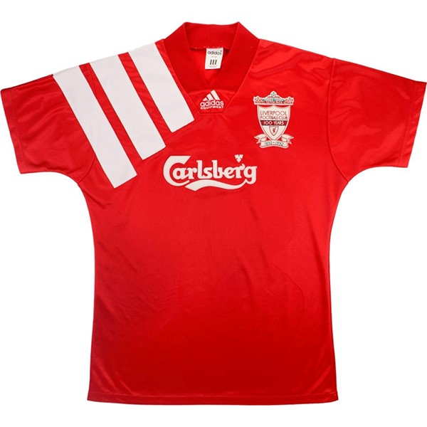 Tailandia Camiseta Liverpool 1ª Retro 1992 1993 Rojo